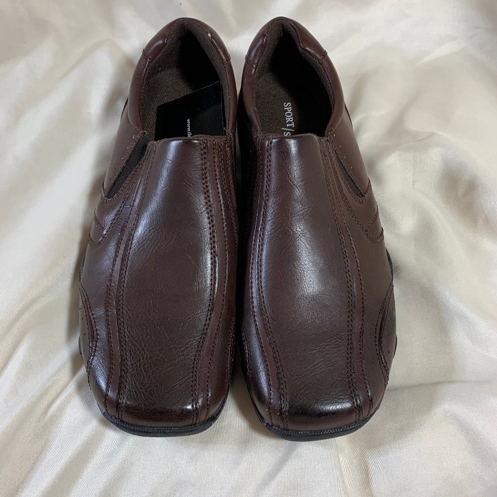 Deer Stags Boy's Deer Stags Brown/Black Accent Slip-on Shoes Size 7M
